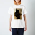 maonomamaの黒猫まおくん❤️ スタンダードTシャツ