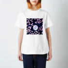 raran06の夜桜 Regular Fit T-Shirt