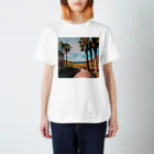 高校生物販の美しい風景のグッズ スタンダードTシャツ
