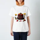 udのフルーツたっぷりチョコレートケーキ スタンダードTシャツ