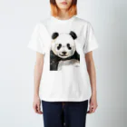すなぱんだのパンダ(微笑) スタンダードTシャツ