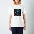 DapperMixの魚の楽園、海底の宝グッズ スタンダードTシャツ