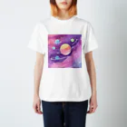 人生を笑いに変えるアートの宇宙のパワーを感じて Regular Fit T-Shirt