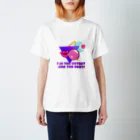 InnoArt_Soundの８０ｓ　popcolor　disco スタンダードTシャツ