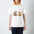 yukomoの子猫にメロメロ Regular Fit T-Shirt