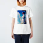 卯月なのかのSky Journey　〜世界最古で最大の恒久的なキャンパスの旅〜　No.1「Summer Time Gone」 スタンダードTシャツ