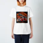 ビッグスマイルライフのレトロはしご車 Regular Fit T-Shirt