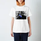 matsudaiの青い花 Regular Fit T-Shirt