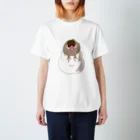 川崎文鳥連合の鏡餅っぽいシナモン文鳥。 Regular Fit T-Shirt