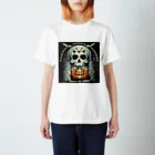 Ａ’ｚｗｏｒｋＳのハッピーハロウィン　ドクロとランタン Regular Fit T-Shirt