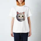 ManmaruShopのちびねこシリーズ8 Regular Fit T-Shirt