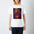 Ａ’ｚｗｏｒｋＳのハッピーハロウィン　スケルトンとジャックオーランタン Regular Fit T-Shirt