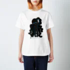 浮世の浮世絵の国貞「薬げんぼり」のたこモチーフ／アパレル_02 Regular Fit T-Shirt