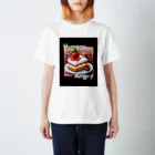 hAngryの【ストロベリーショートケーキ】hAngry スタンダードTシャツ