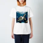 人魚の夢のペンガメ Regular Fit T-Shirt