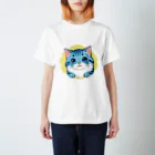 こひさま ショップ - 陽だまりの笑顔のねこのふわふわ スタンダードTシャツ