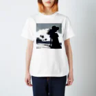 maeken work shopipの渚にて Regular Fit T-Shirt