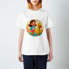 etwoshopの新しい友達 Regular Fit T-Shirt