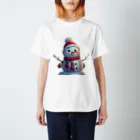 みみまむの雪ダルマくん Regular Fit T-Shirt