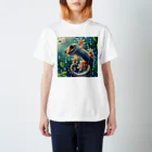 maeken work shopipのGecko スタンダードTシャツ