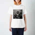 SADOM graphicsのにくきゅう Regular Fit T-Shirt