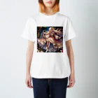 Sesilionの星の精霊の夜舞 Dance of the Star Spirit Regular Fit T-Shirt