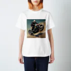 Yamapの仮面のバイク乗り Regular Fit T-Shirt