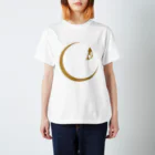 RosyPosyのMooner Butterfly (Gold) スタンダードTシャツ