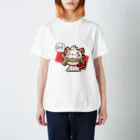 HiNATAのHiNATAAtelier　わんわん スタンダードTシャツ