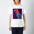 and_parrotのアカサカオウム　鳥 スタンダードTシャツ