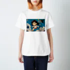 くま屋のSpacebound Girl スタンダードTシャツ