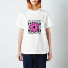 nene-cocoのpink flower  スタンダードTシャツ