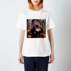 ５６アイテムズのハロウィン魔女 Regular Fit T-Shirt