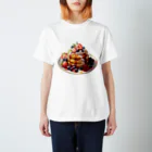 rakuのデコレーションホットケーキ Regular Fit T-Shirt