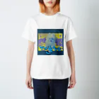 田尻犬(たじりけん)のタジリーヌHIPHOPスタイル スタンダードTシャツ