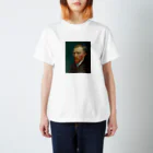 名画館のゴッホ「自画像」　フィンセント・ファン・ゴッホの絵画【名画】 スタンダードTシャツ