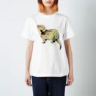 pecoのかわうそ Regular Fit T-Shirt