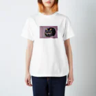 Cape_Lightの愛猫ポワロ、日本画 スタンダードTシャツ