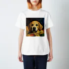 なっつ ふぁくとりーのThe Dog Regular Fit T-Shirt