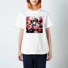 KafyRiruの君想う　｢水墨画風｣ Regular Fit T-Shirt