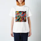 ながさわショップの絵の具 Regular Fit T-Shirt