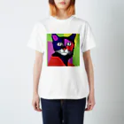 SuperTrioのCOLOR CAT スタンダードTシャツ