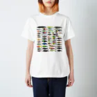 No Fishing No Life のルアーコレクション2 Regular Fit T-Shirt