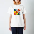 くらきち ONLINE SHOPのねこタイツ 3 × 3 Regular Fit T-Shirt