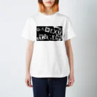 B-BRIGHT'sのtNSロゴ B&W punk ver.2 スタンダードTシャツ