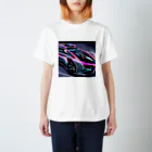 Moichi Designs Shop-2023のエレクトロスペクトラカー Regular Fit T-Shirt