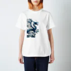 uminosobakaraの花の翼のドラゴン Regular Fit T-Shirt