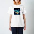 Hiromariショップの神秘的な星空☆ スタンダードTシャツ