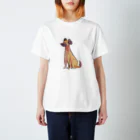 TKGAIの眠そうな犬 Regular Fit T-Shirt