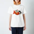 gangの鯛くわえ猫 Regular Fit T-Shirt